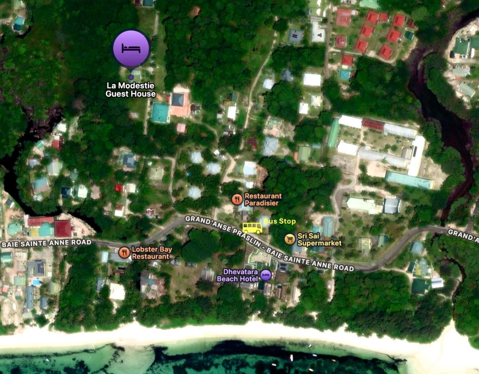 La Modestie Guest House Grand Anse  Esterno foto